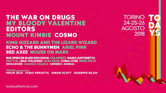 ToDays Festival: Torino 24/25/26 Agosto - Online tutto il programma